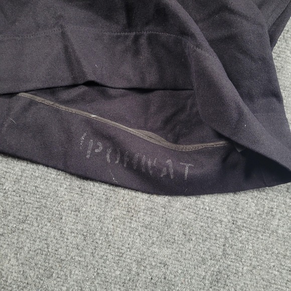 Vintage Naval Clothing Factory Sailor Shirt Mens Navy Blue Wool Jumper 40s 50s - Picture 10 of 10